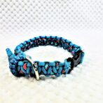 [公式]マクラメ編み＃170サイズ調節可能ワンタッチ着脱　中型犬用