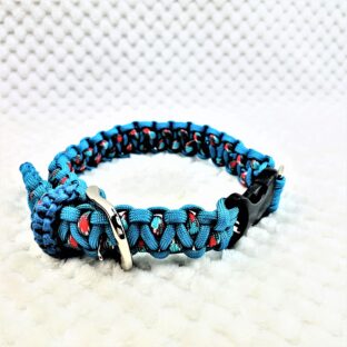 [公式]セレブ愛用のセレブ犬首輪＃170パラコード編み首輪