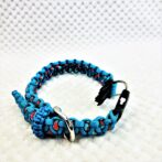 [公式]マクラメ編み＃170サイズ調節可能ワンタッチ着脱　中型犬用