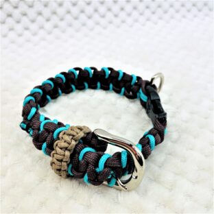 [公式]セレブ愛用セレブ犬首輪＃10パラコード編み首輪　小型犬用