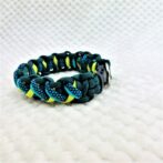 [公式]マクラメ編み#190 4色使いの小型犬用首輪