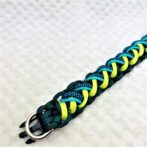 [公式]マクラメ編み#190 4色使いの小型犬用首輪