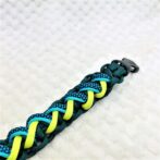 [公式]マクラメ編み#190 4色使いの小型犬用首輪