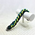 [公式]マクラメ編み#190 4色使いの小型犬用首輪