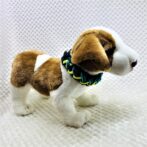 [公式]マクラメ編み#190 4色使いの小型犬用首輪