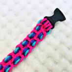 [公式]パラコードでマクラメ編み#205 超小型犬向き3色首輪