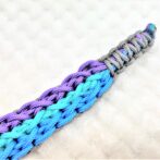 [キット]マクラメ編み#197 3色3列クロス編み小型犬用首輪