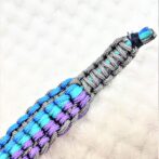 [キット]マクラメ編み#197 3色3列クロス編み小型犬用首輪