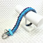 [キット]マクラメ編み#197 3色3列クロス編み小型犬用首輪