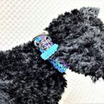 [キット]マクラメ編み#197 3色3列クロス編み小型犬用首輪