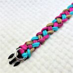 [キット]マクラメ編み＃194春めき色の中型犬用首輪