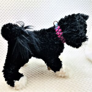 [パラコードでマクラメ編み]#199 豆の棒小型犬首輪作り方