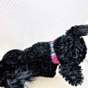 [パラコードでマクラメ編み]#199 豆の棒小型犬首輪作り方