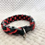 [パラコードでマクラメ編み]＃202 3色使いの小型犬首輪作り方