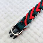 [パラコードでマクラメ編み]＃202 3色使いの小型犬首輪作り方