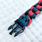 [パラコードでマクラメ編み]＃202 3色使いの小型犬首輪作り方