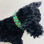 [パラコードでマクラメ編み]＃204 ２色使いの平結び小型犬首輪作り方