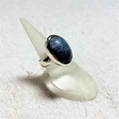 [ジュエリーのイージーオーダー]珍しい青サンゴリング完成