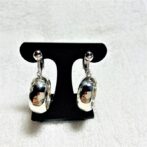 [公式]シルバー・シンプルスッキリリングイヤリング　ピアスまたはイヤリング