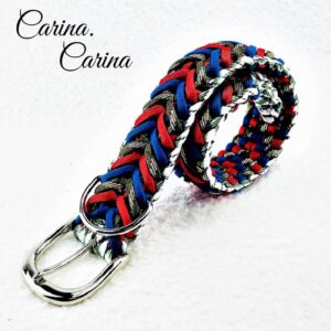 [マクラメ編み首輪とリード]只今首輪とリードのセット受注中