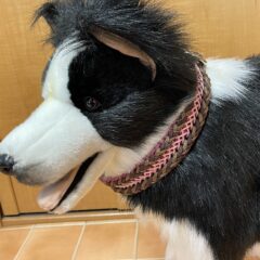 [公式]パラコードでマクラメ編み＃215ハッピーバレンタイン中型犬・大型犬首輪作り方