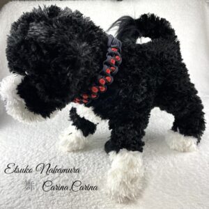 [犬猫首輪教室開設]当アトリエでもマクラメ編み犬猫首輪お教えします。