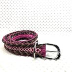 [公式]マクラメ編み＃215 ハッピーバレンタイン中型・大型犬用首輪