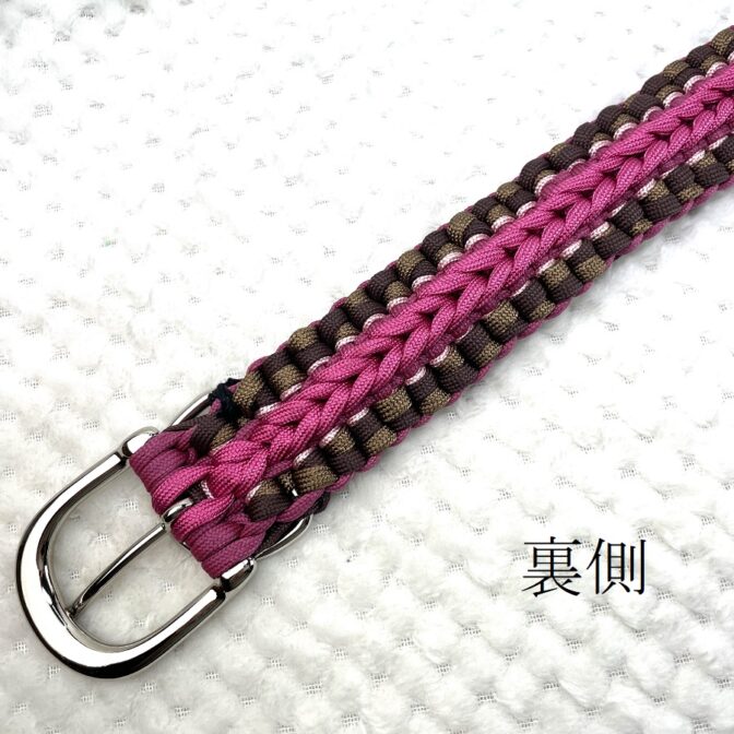 [公式]マクラメ編み＃215 ハッピーバレンタイン中型・大型犬用首輪