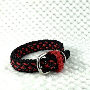 [公式]マクラメ編み#218 ルナのミニフライトラップ編みエキゾチックにスパニッシュ的に小型犬首輪