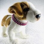 [公式]パラコードでマクラメ編み#222平結びアレンジ　猫・超小型犬首輪