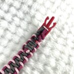 [公式]パラコードでマクラメ編み#222平結びアレンジ　猫・超小型犬首輪