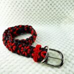 マクラメ編みパラコード首輪