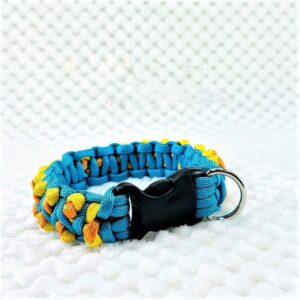 マクラメ編み犬首輪