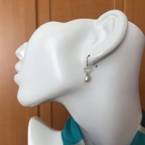 淡水パールシルバーピアス