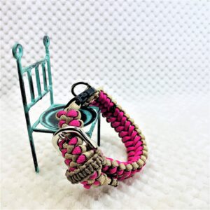 マクラメ編み犬首輪