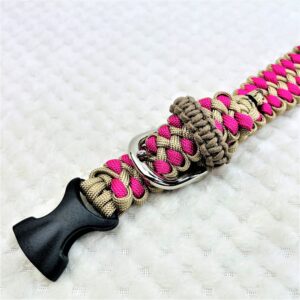 マクラメ編み犬首輪