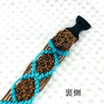 マクラメ編み犬首輪