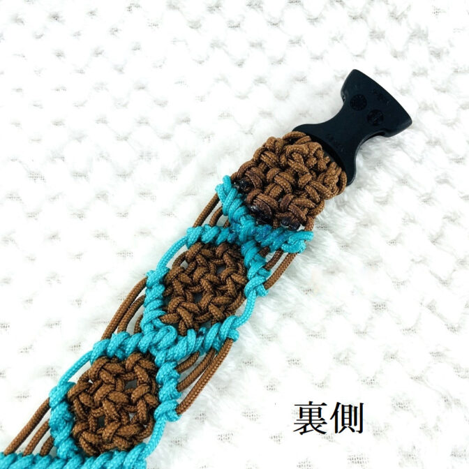 マクラメ編み犬首輪