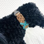マクラメ編み犬首輪