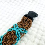 マクラメ編み犬首輪