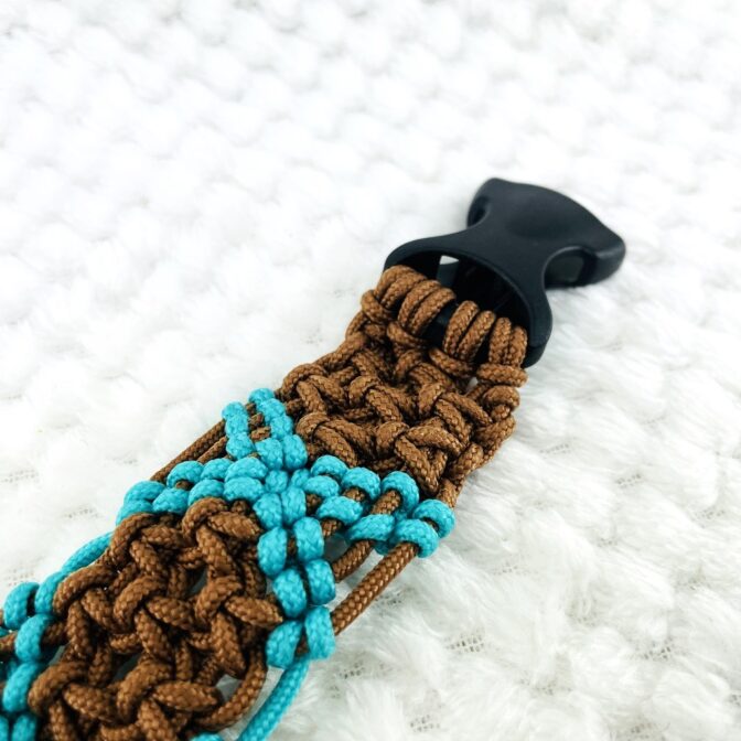マクラメ編み犬首輪