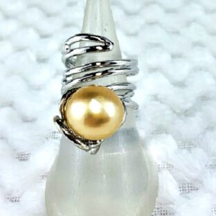 シルバーフリーサイズFPR5南洋バロックパール大玉