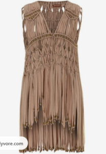 マクラメ編みベスト