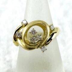 [K18フルオーダーリング]クリスマスバージョンの銀座までお届け