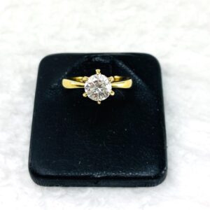 IMG_E6610 - コピー | エツコナカムラ・アクセサリーブランド|舞ジュエリー K18立て爪リング正面真上