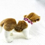 マクラメ編み猫首輪横向き