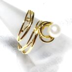 シルバーリングをリング縦にいれた横向き画像