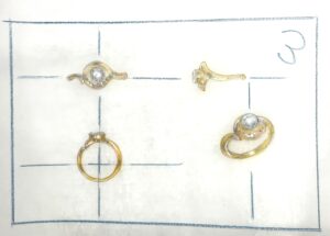 K18リングのデザイン画