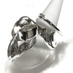 シルバーフリーサイズリング横向き状態画像