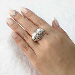 ユニセックスくるくるリング